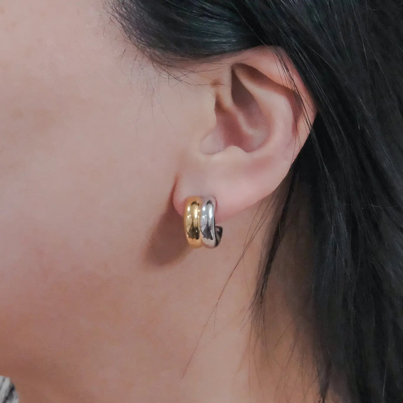 Duo Hoop Earrings
