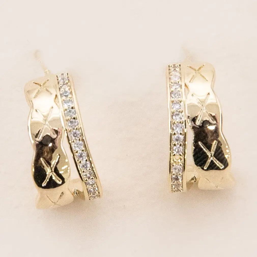 Moderne Hoop Earrings
