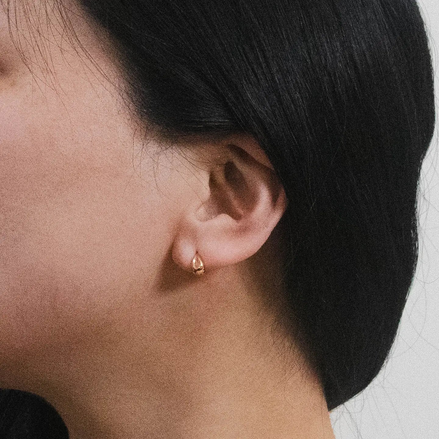 Gem Mini Huggie Hoop Earrings