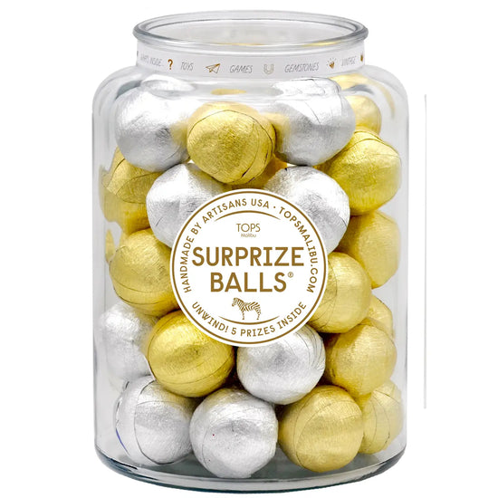 Mini Surprise Ball - Gold & Silver