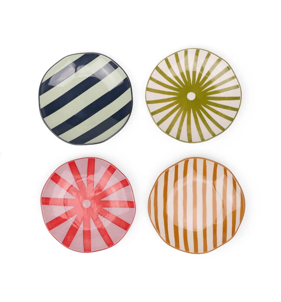Marley Appetizer Plates - Set of 4