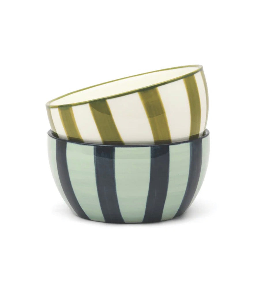Bella Dipping Bowls - Set of 2 - Green