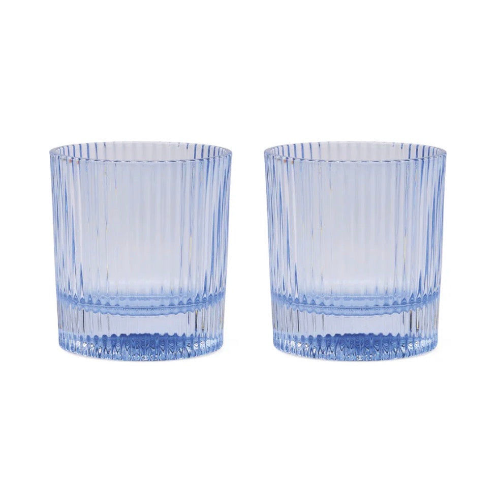 Scout Lowball Glass - Blue