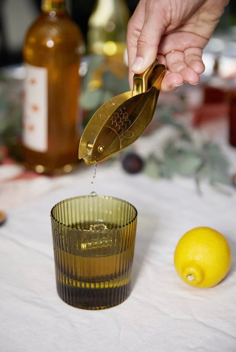 Scout Lowball Glass - Olive