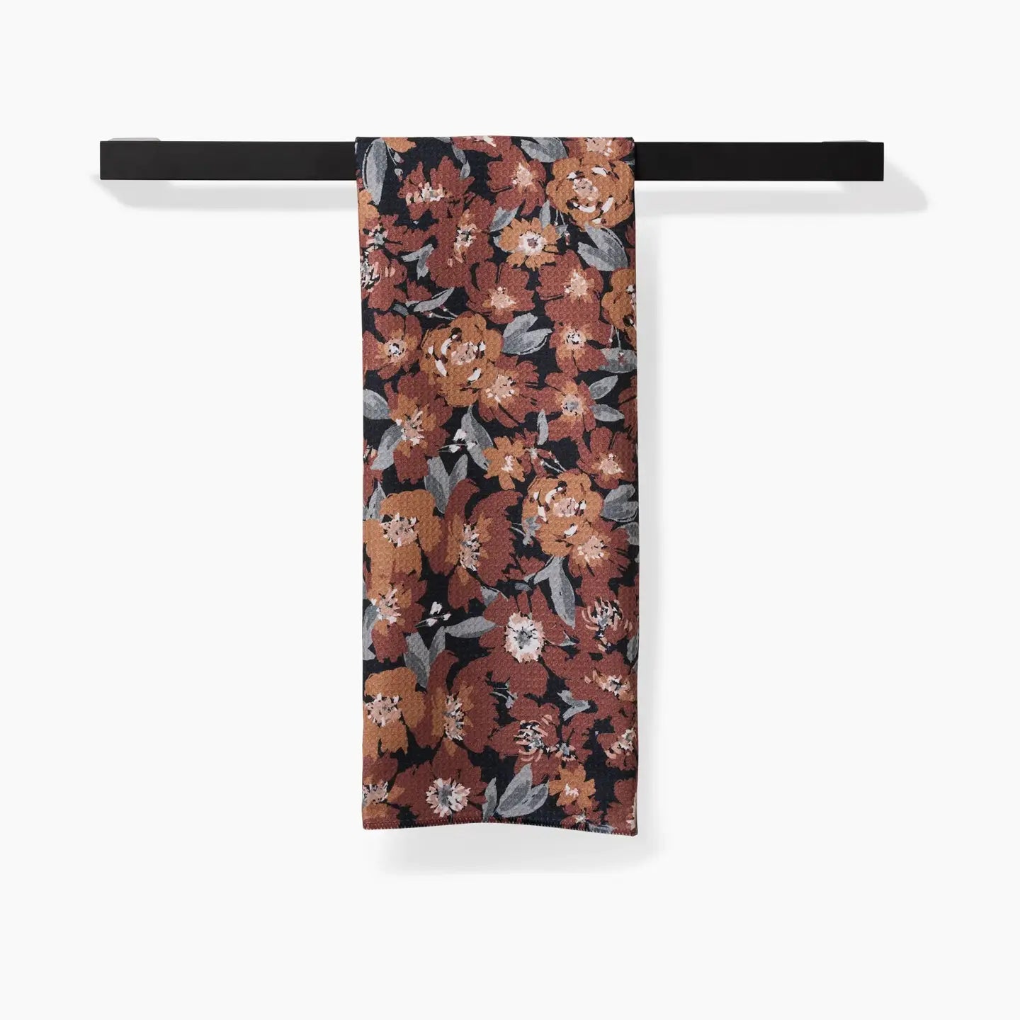 Vintage Floral Natural Tea Towel