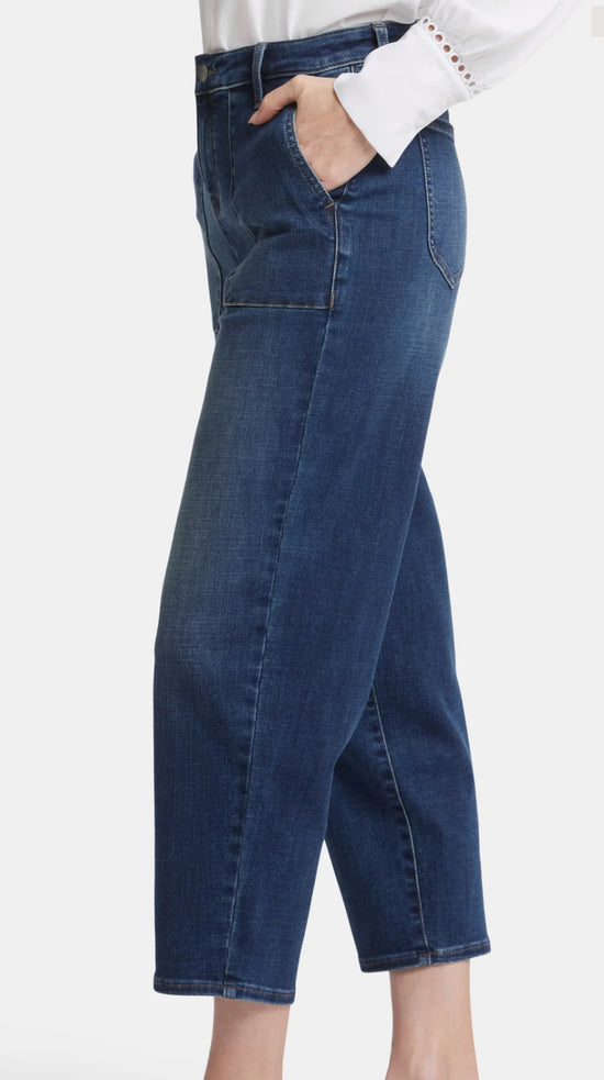 Relaxed Utility Ankle Jeans - Wellspring