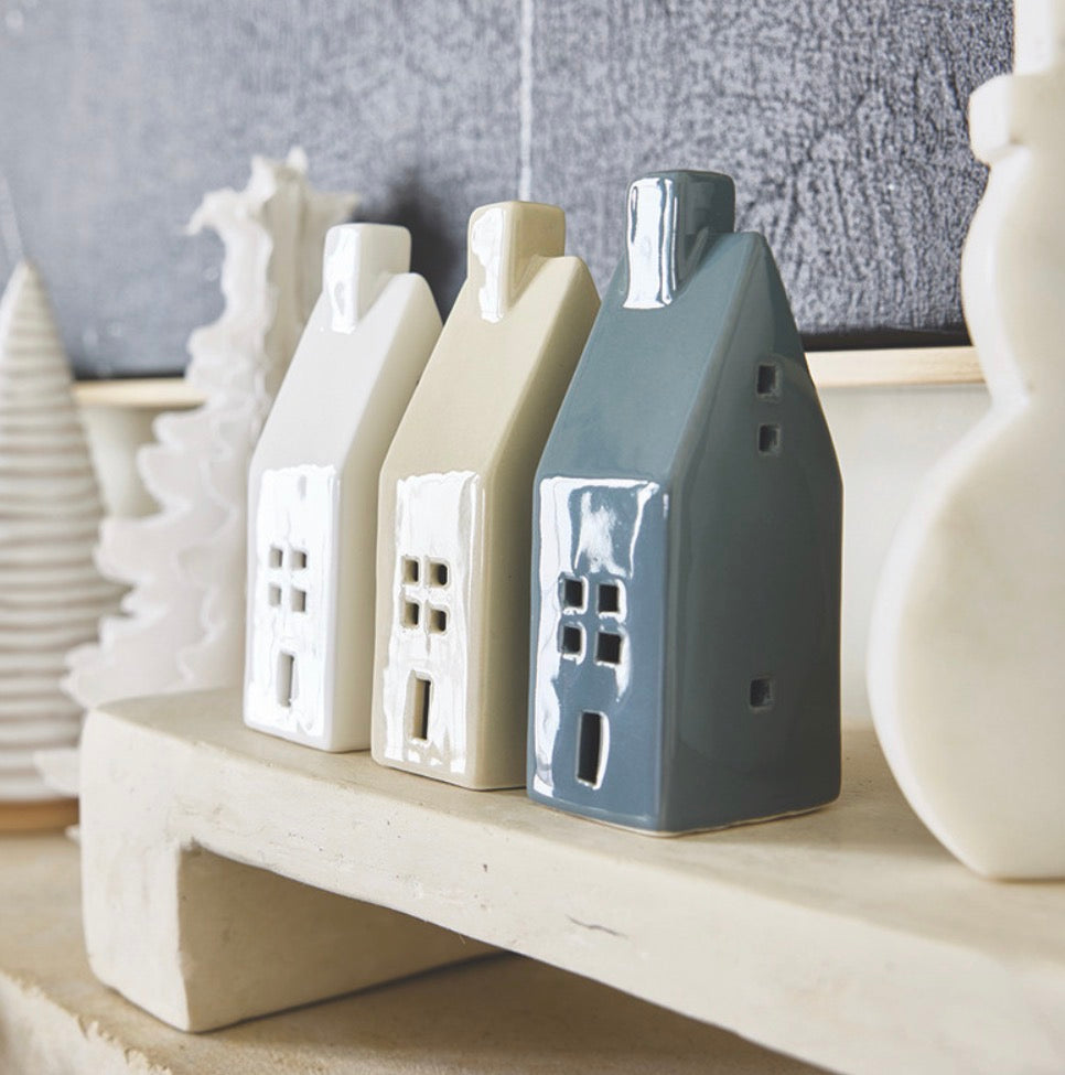 Mini Ceramic House - Beige