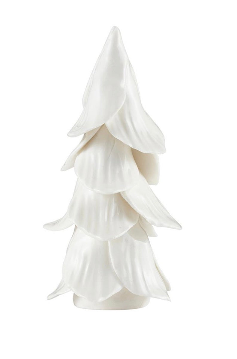 White Ceramic Holiday Tree - Large
