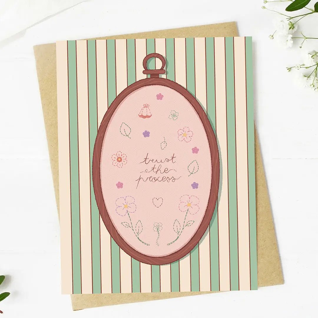 Trust the Process Greeting Card