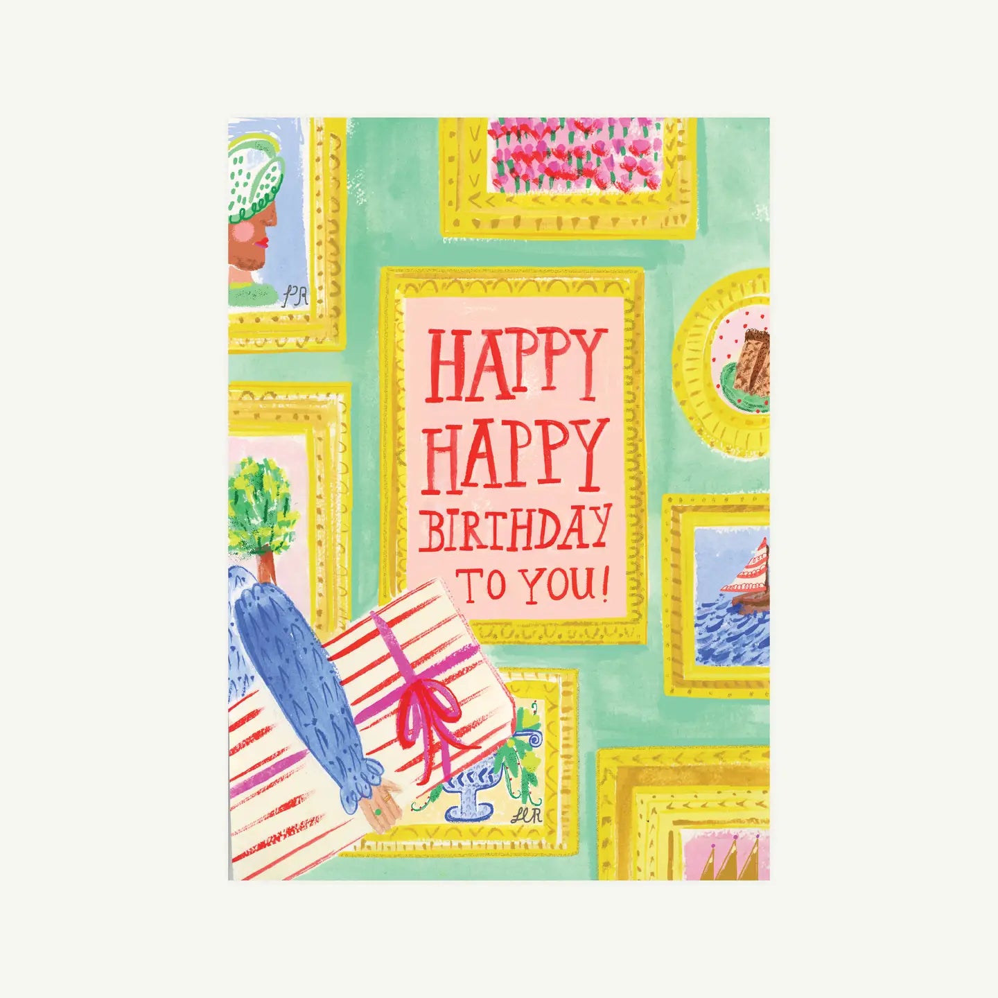 Cake at the Met Birthday Greeting Card