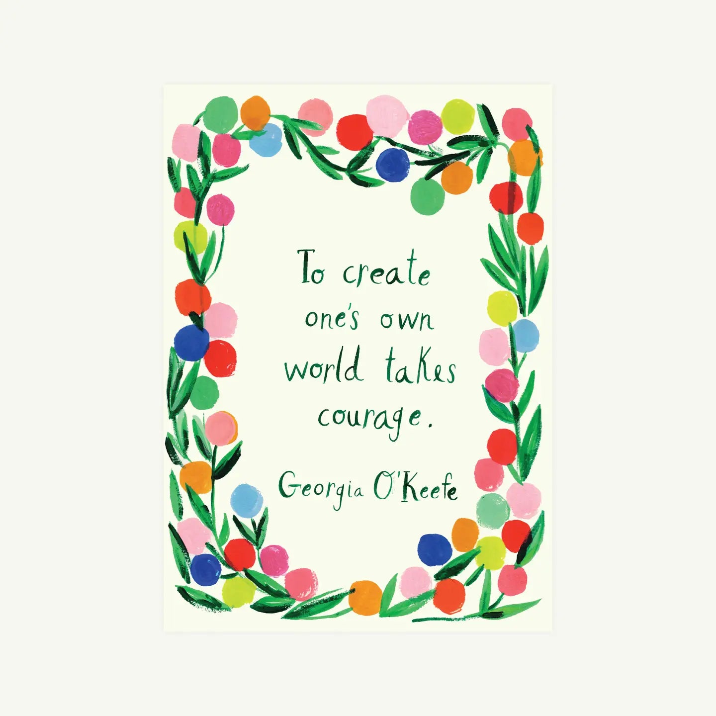 Georgia’s Courage Greeting Card