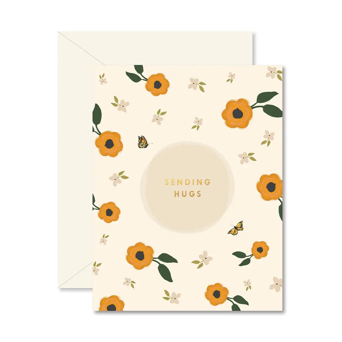 Sending Hugs Greeting Card