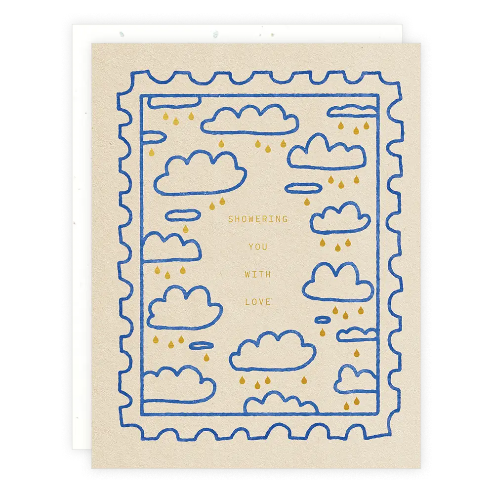 Showering You With Love Greeting Card