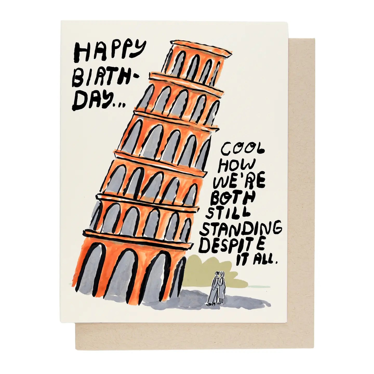 Still Standing Birthday Greeting Card