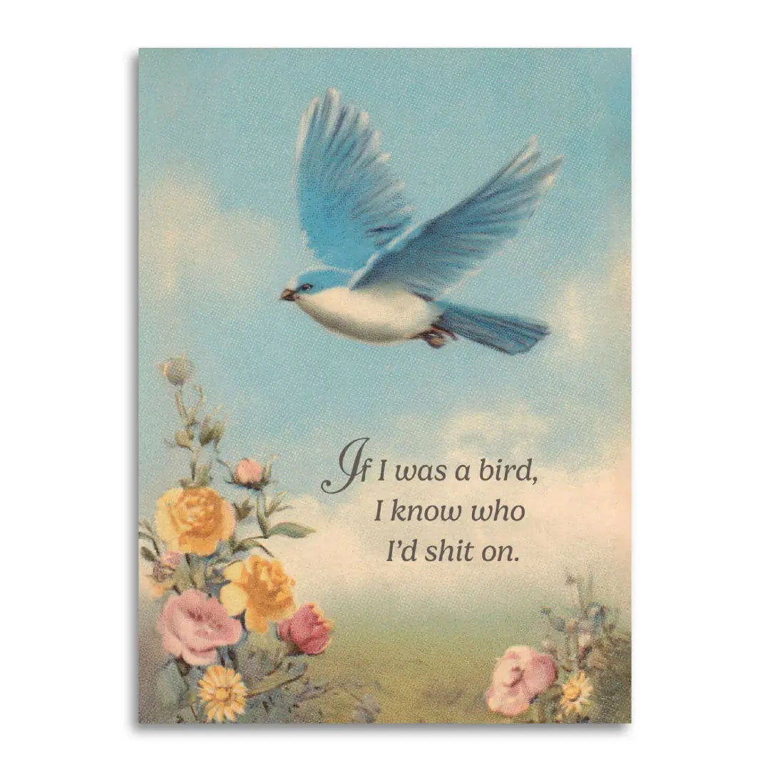 If I Was a Bird Greeting Card