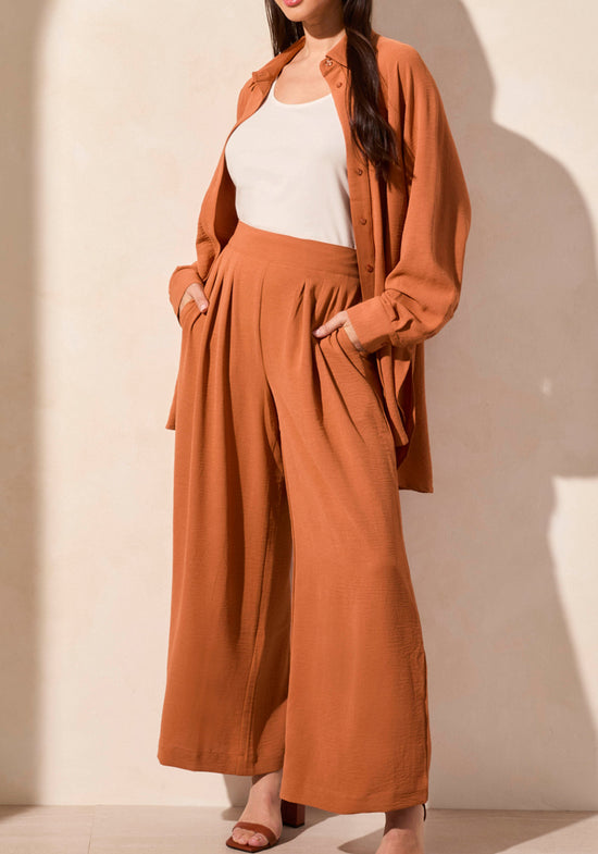 Long Sleeve Raglan Sleeve Top - Desert Sand