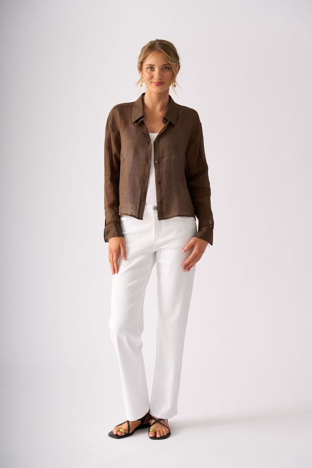 Party in the Back Jacket - Cocoa
