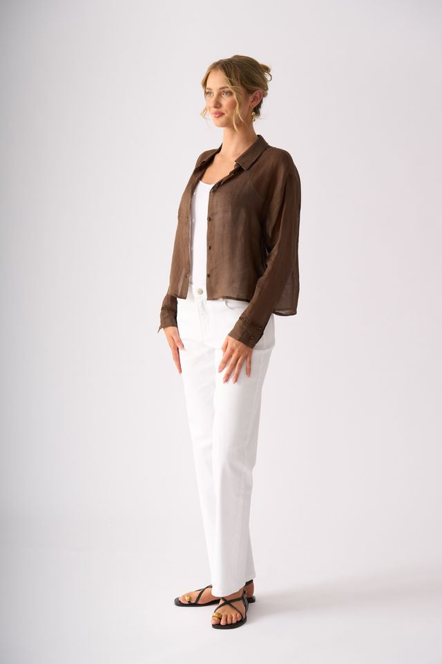 Party in the Back Jacket - Cocoa