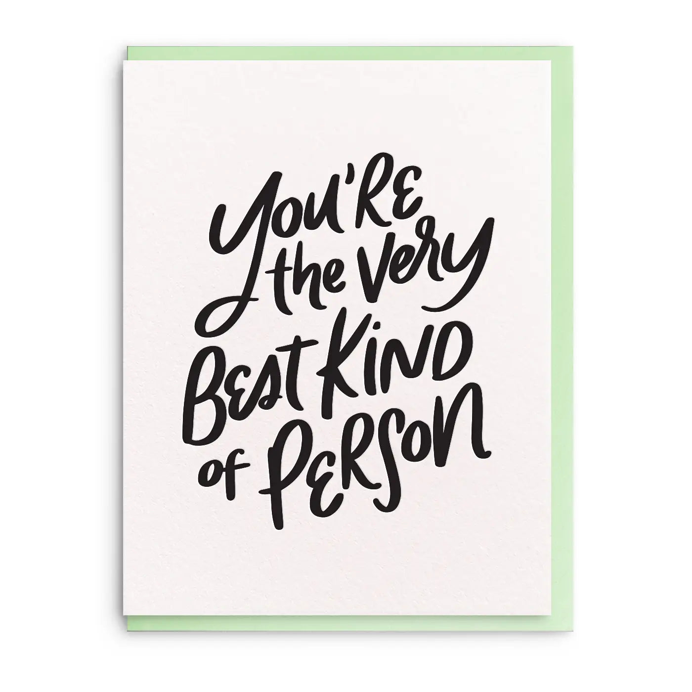 Best Person Greeting Card