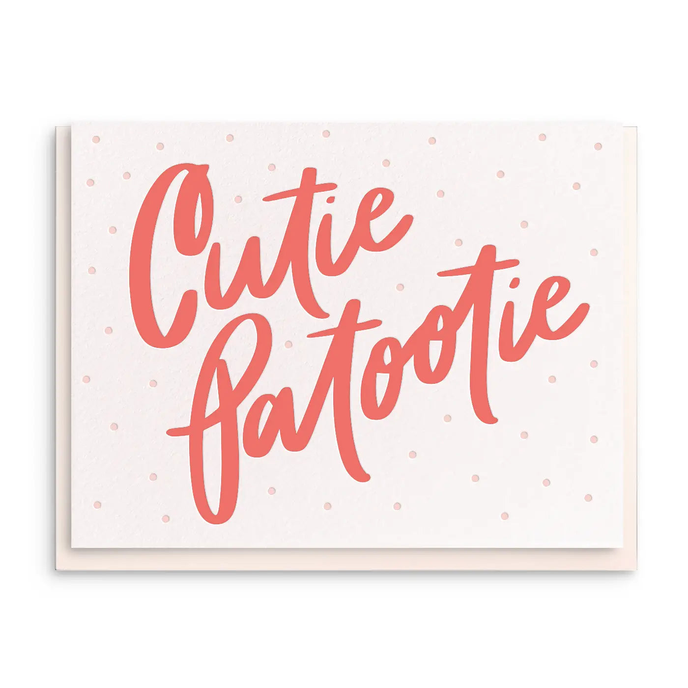 Cutie Patootie Baby Greeting Card