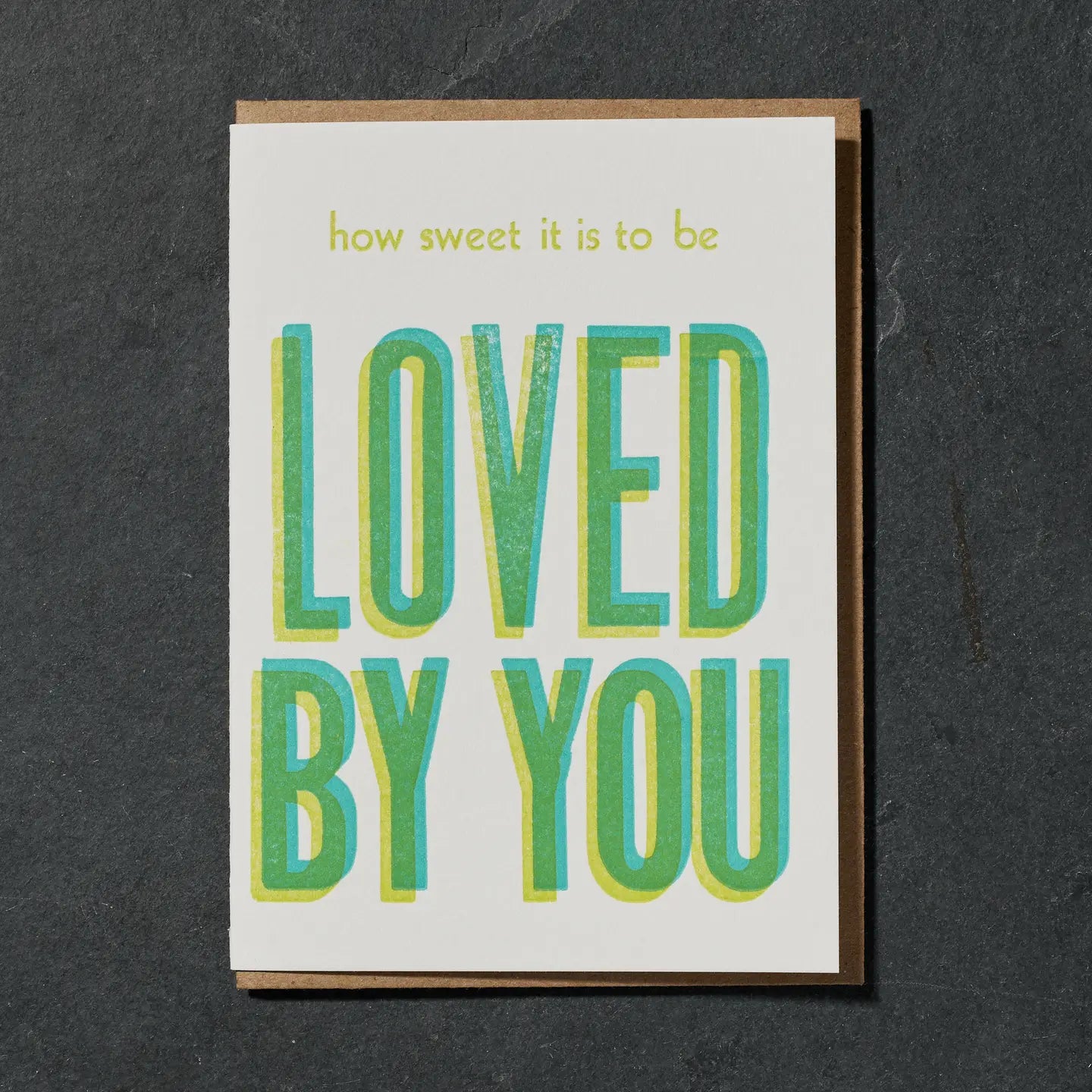 Loved By You Greeting Card