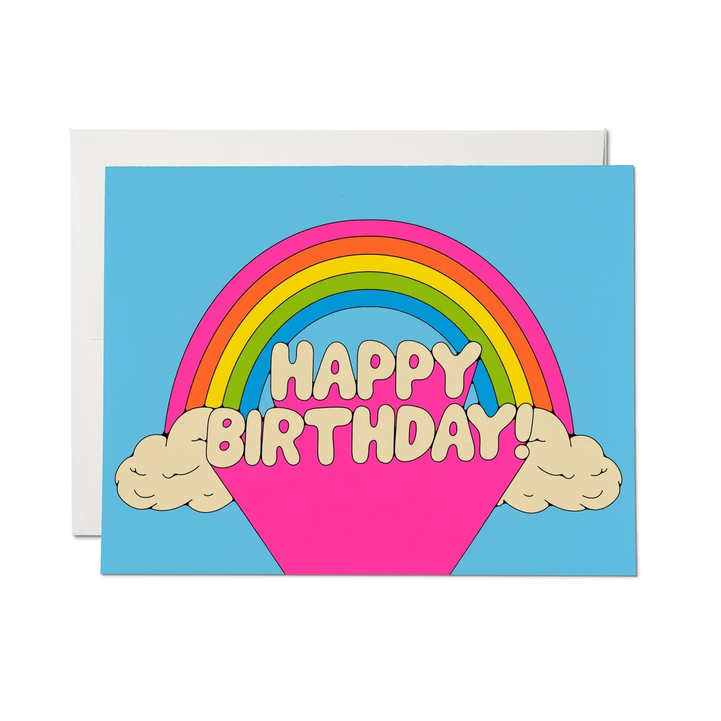 All Over Rainbows Birthday Greeting Card