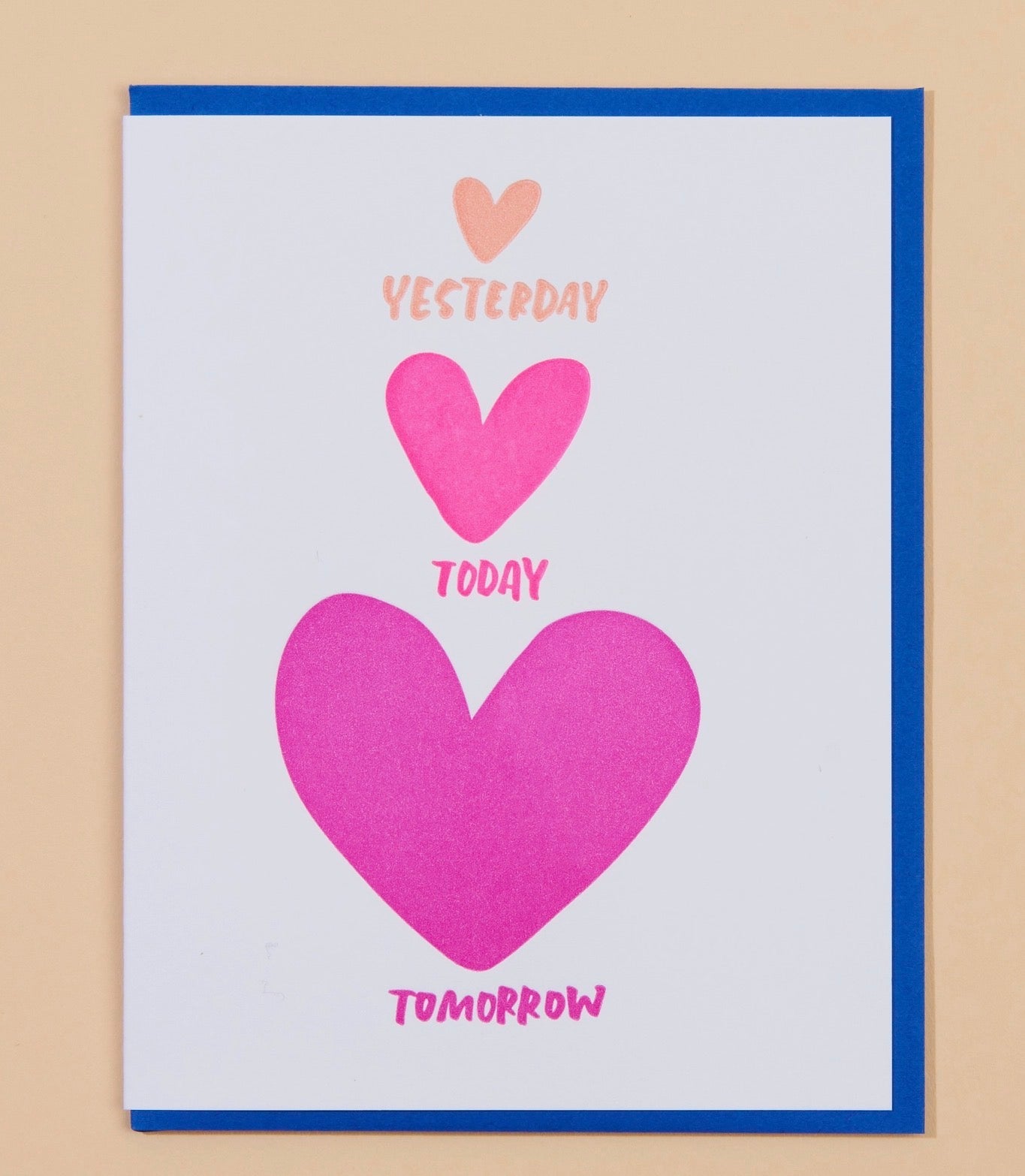 Yesterday Today Tomorrow Greeting Card