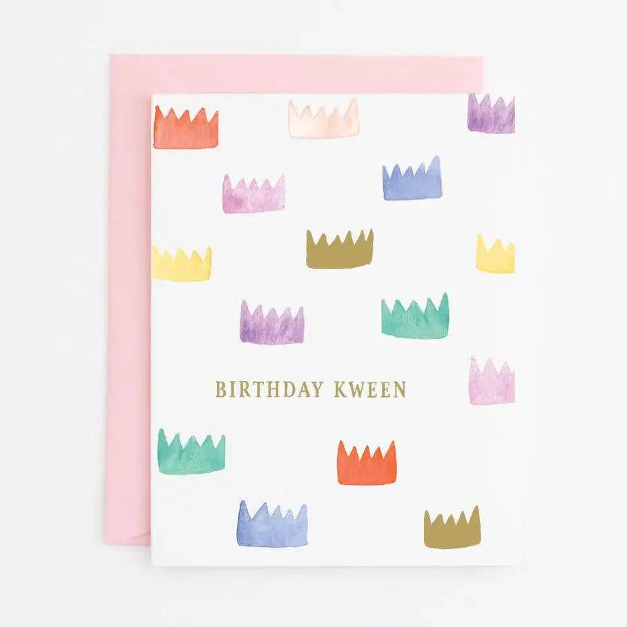Birthday Kween Greeting Card