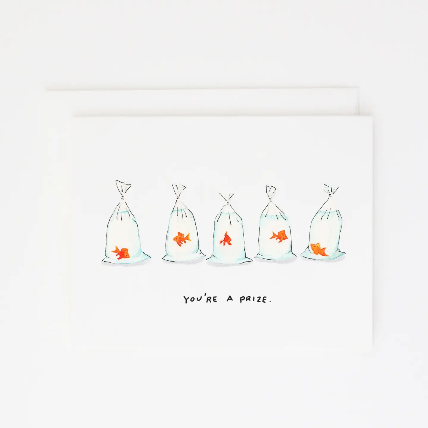 Goldfish Greeting Card