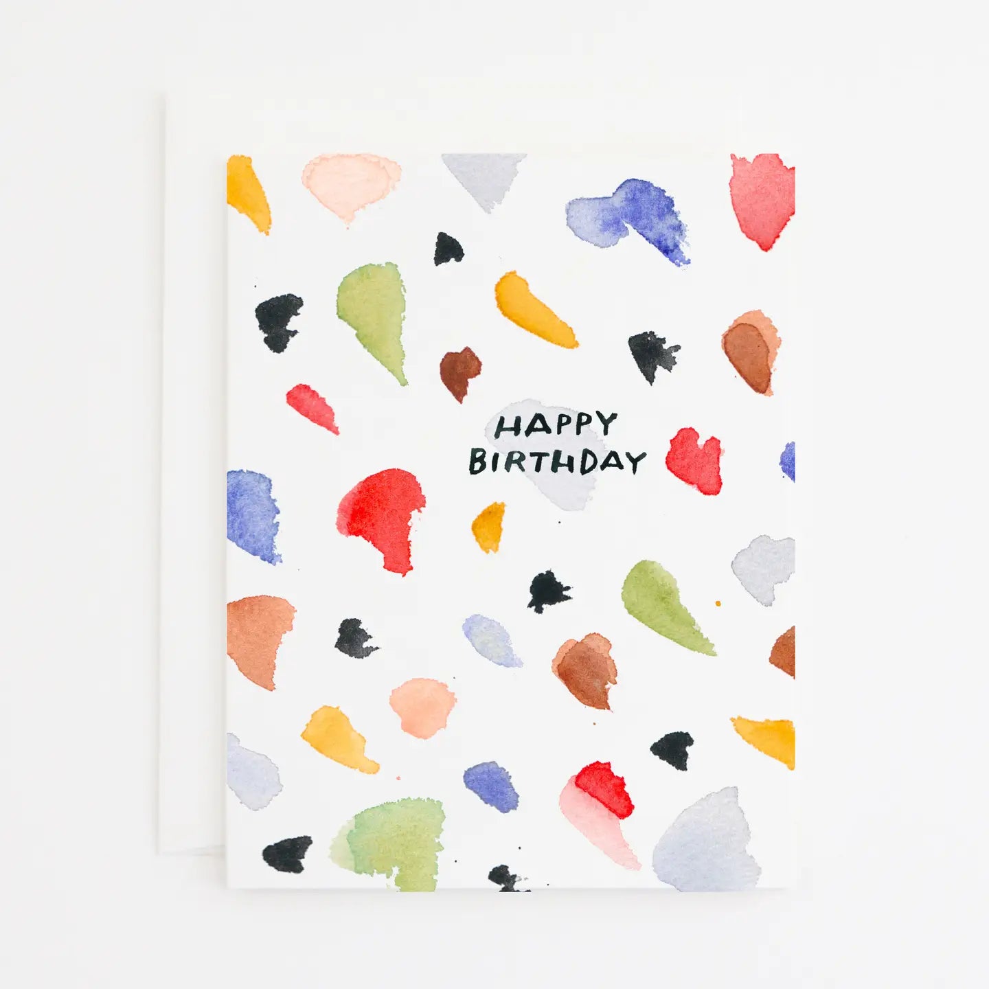 Splotch Birthday Greeting Card