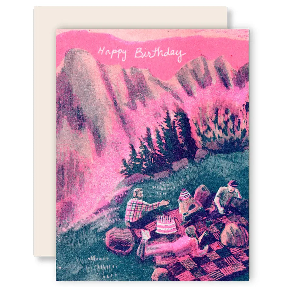 Birthday Picnic Greeting Card