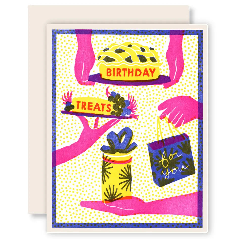Treats for You Birthday Greeting Card
