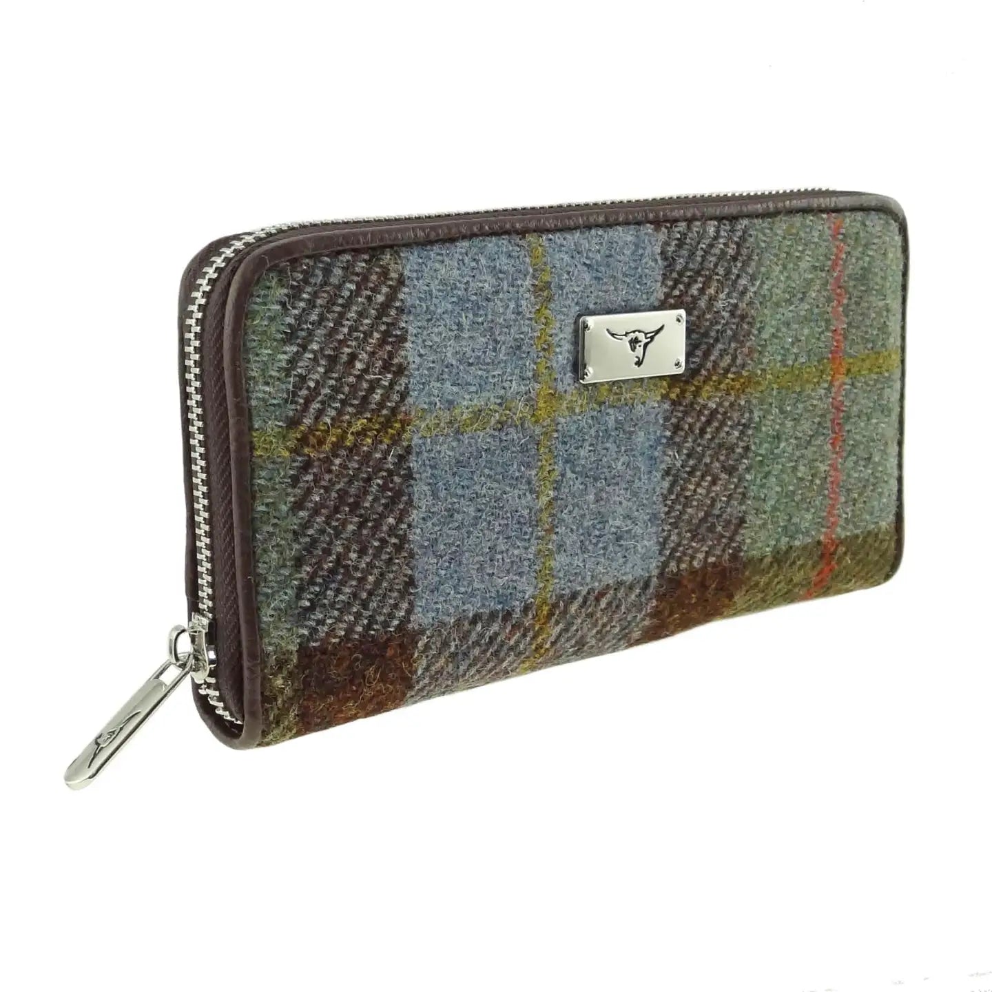 Harris Tweed Staffa Wallet - MacLeod Tartan