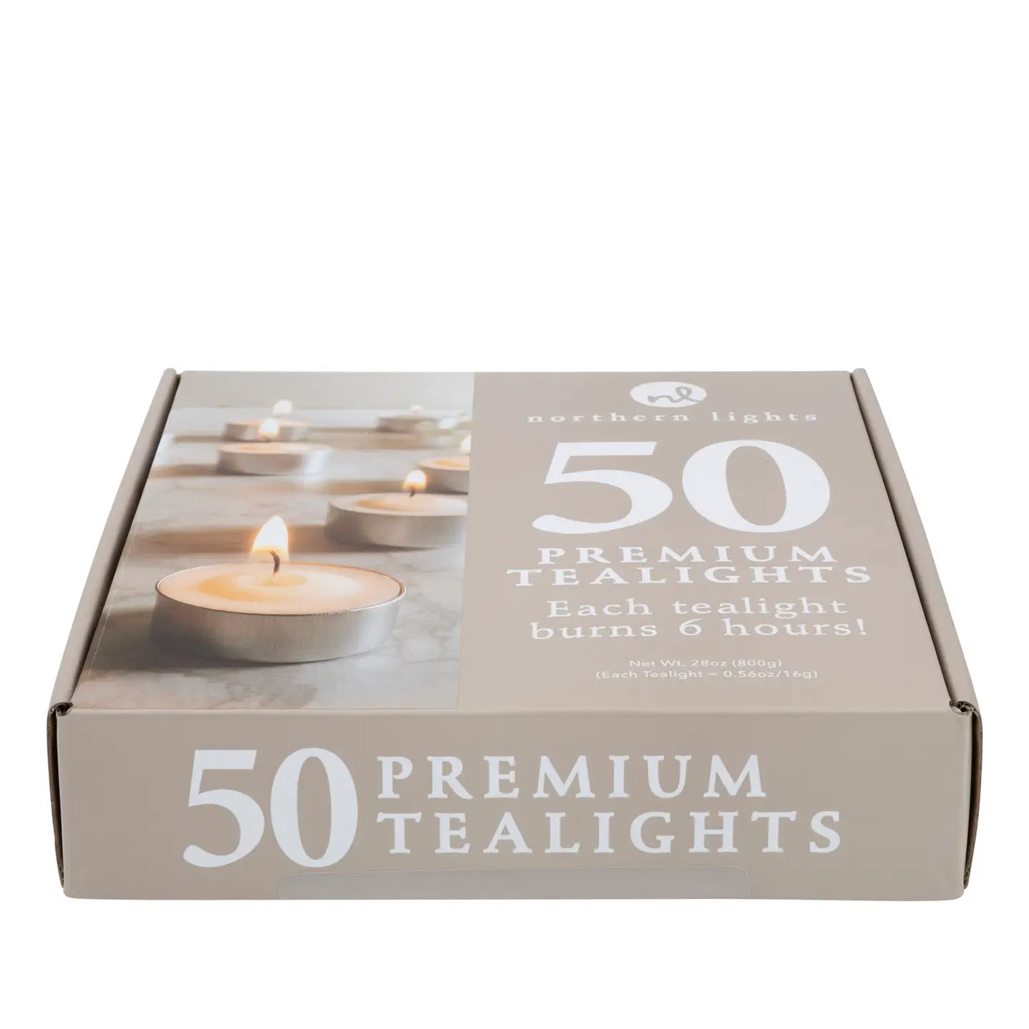 Unscented Tealights - Box of 50