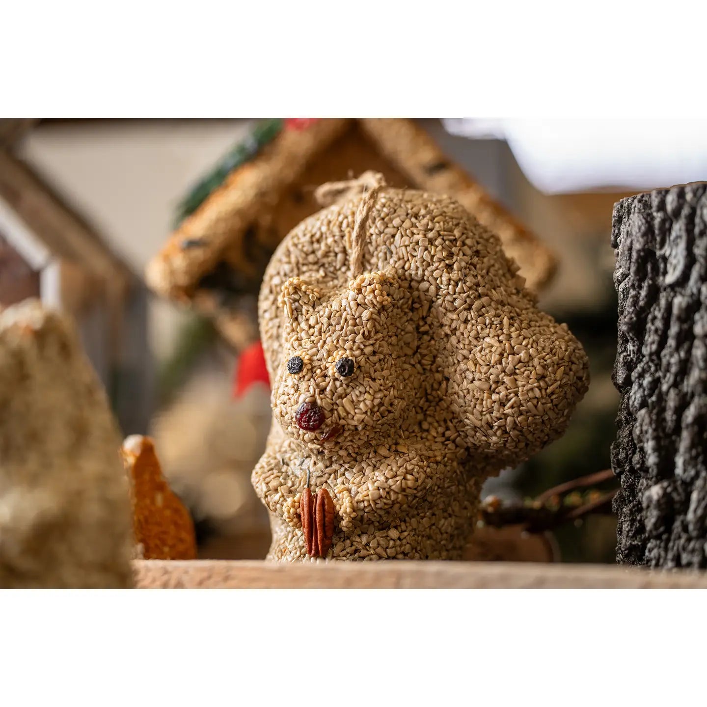 Nutzo Squirrel Bird Seed Feeder