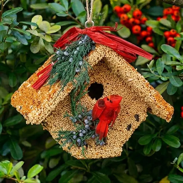 Wren Casita Bird Seed Feeder