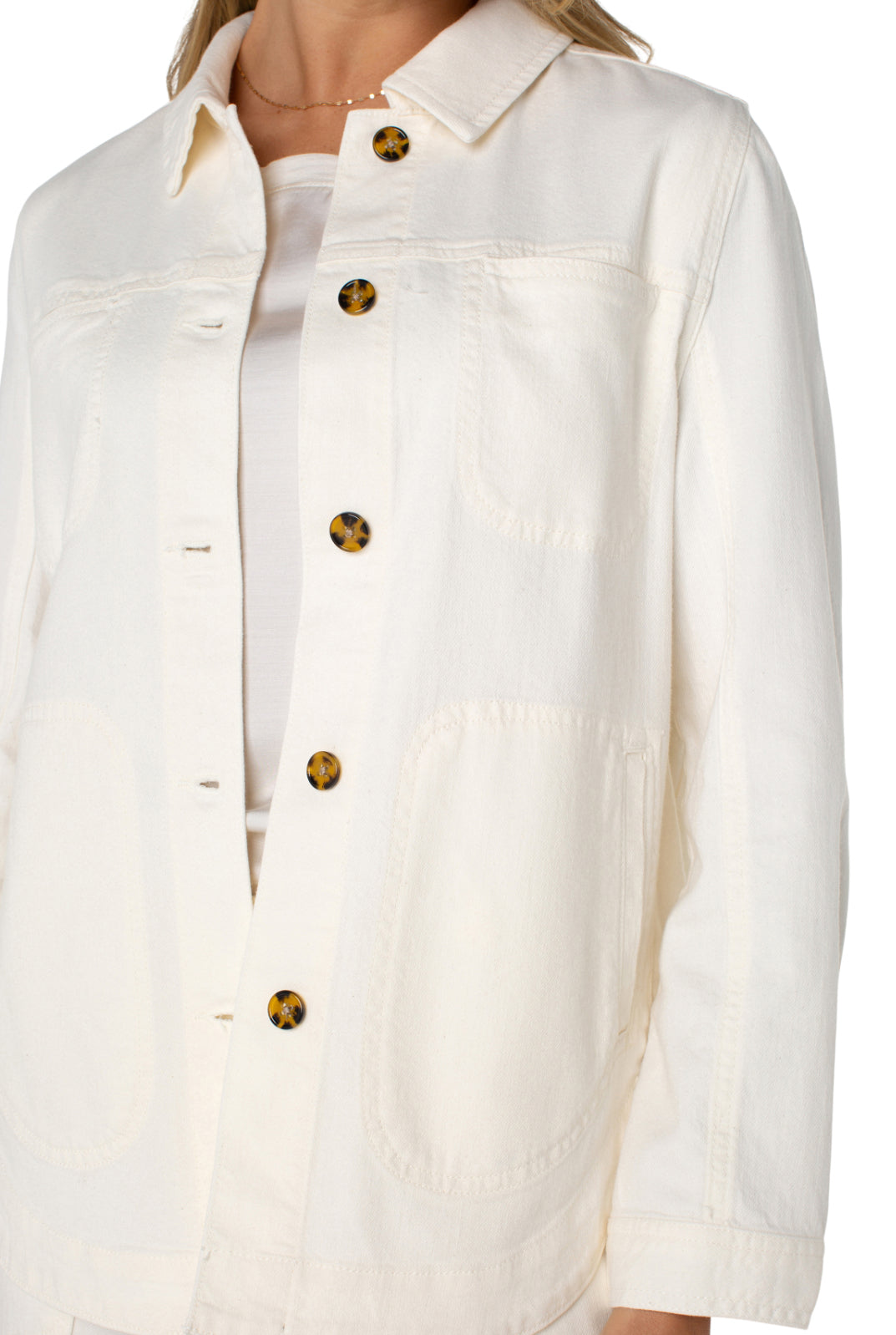 Shirt Jacket - Whipped Cream