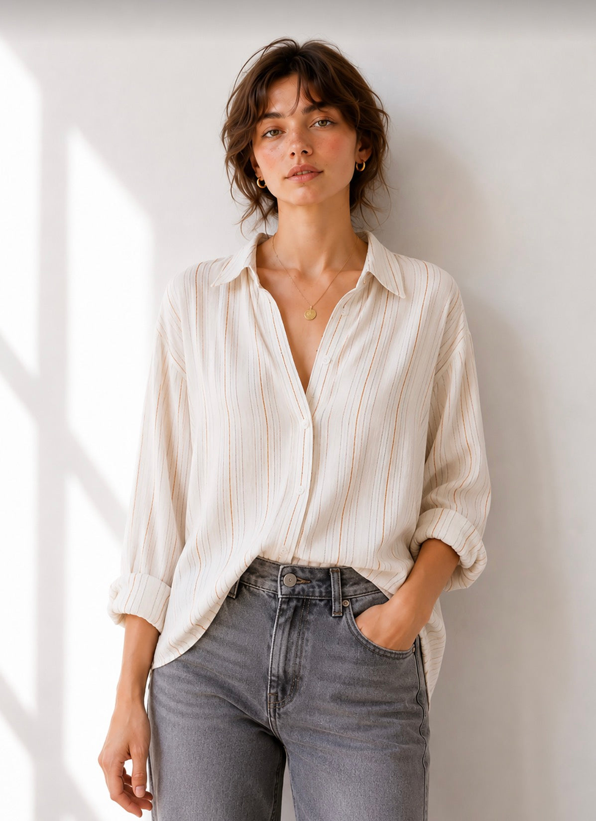 Long Sleeved Top - Cream