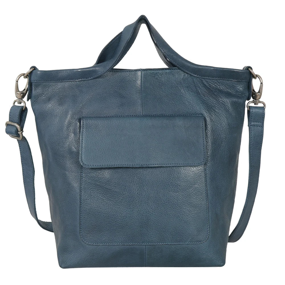 Bianca Crossbody / Tote - Indigo
