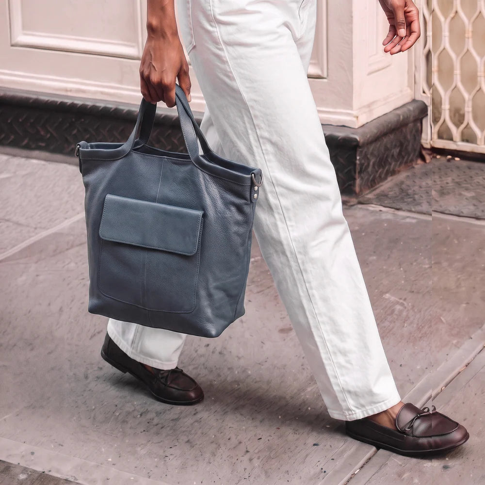 Bianca Crossbody / Tote - Indigo