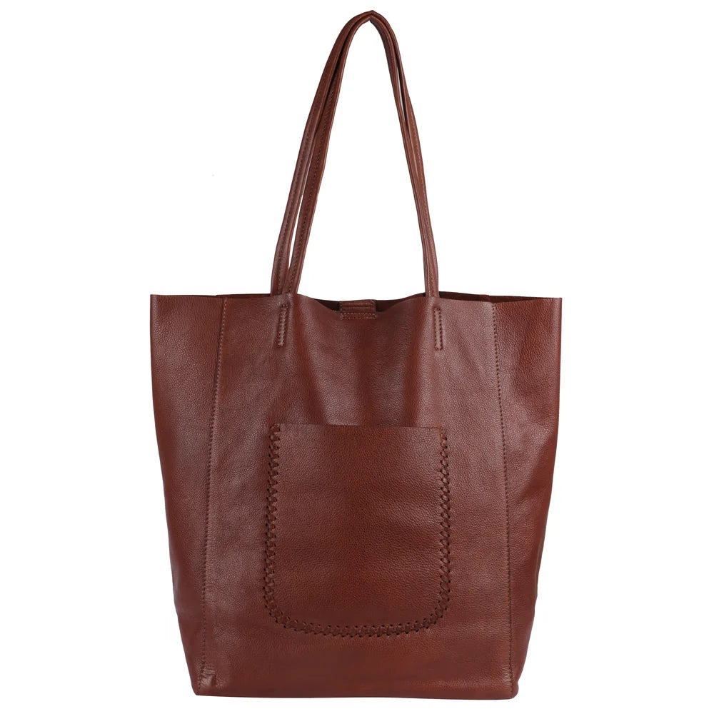 Dolce Tote Bag - Brown