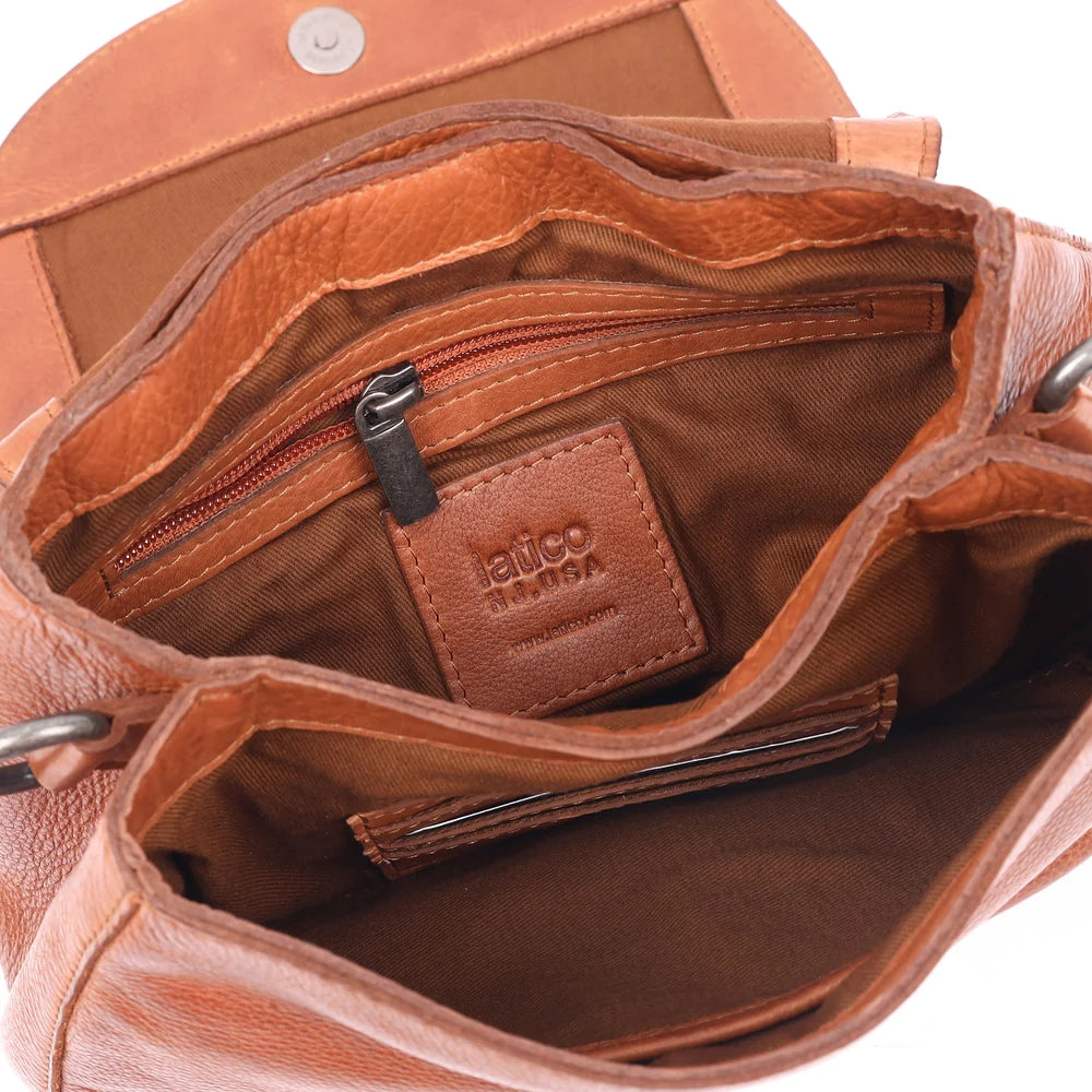 Ridge Crossbody Bag - Bone