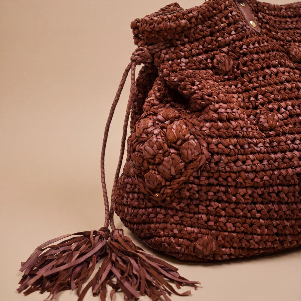 Laurel Tote Bag - Brown