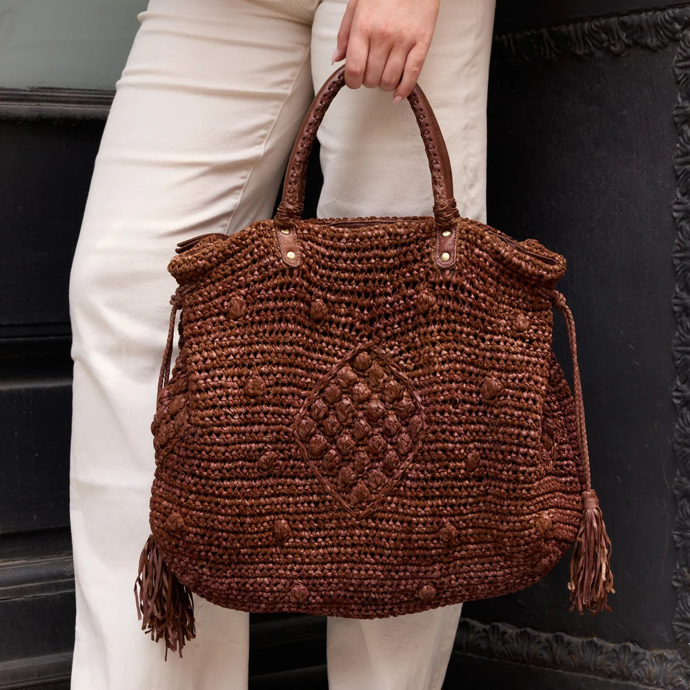 Laurel Tote Bag - Brown