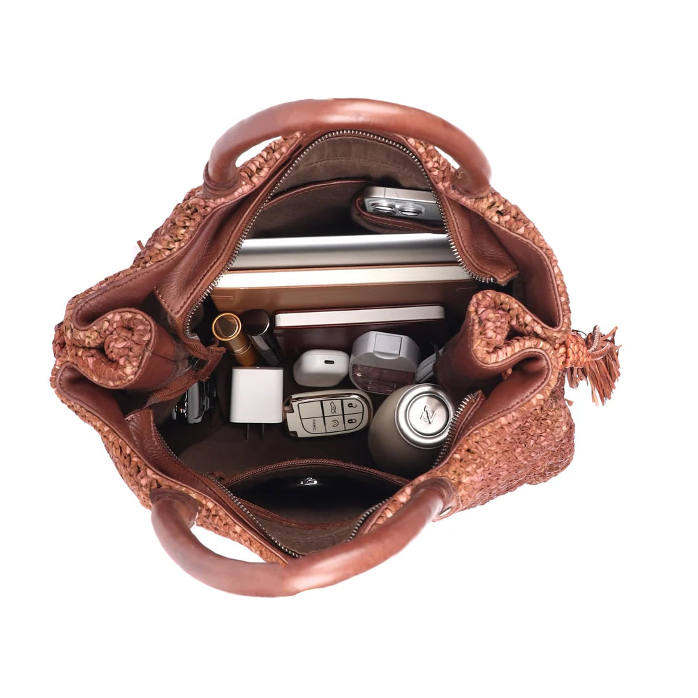 Laurel Tote Bag - Brown