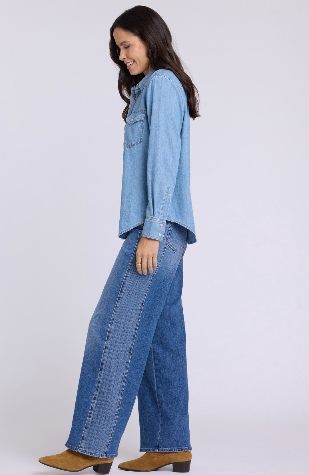 Denim Top - Alyssum