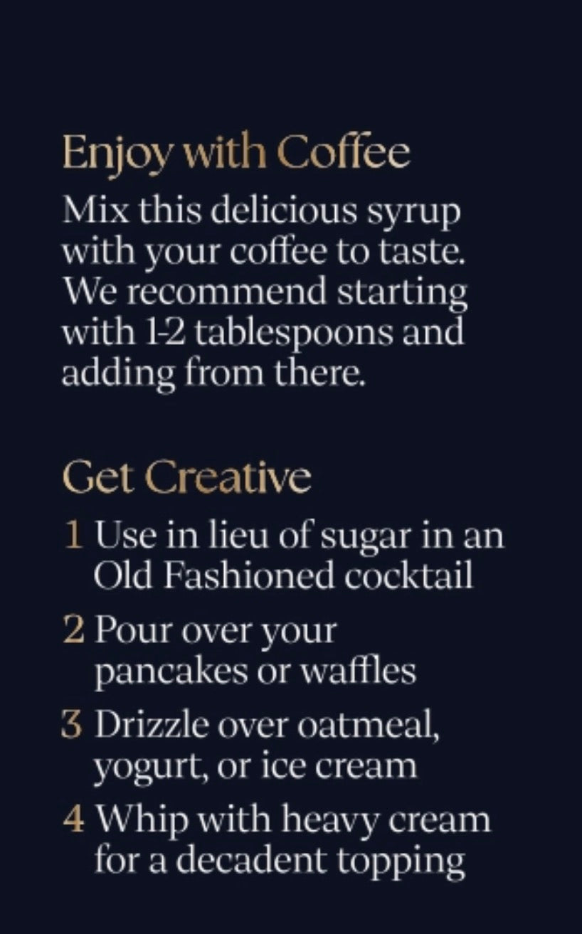 Maple & Brown Sugar Coffee & Cocktail Mix