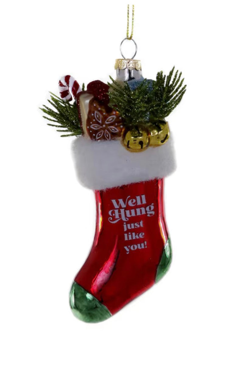 Well Hung Holiday Ornament