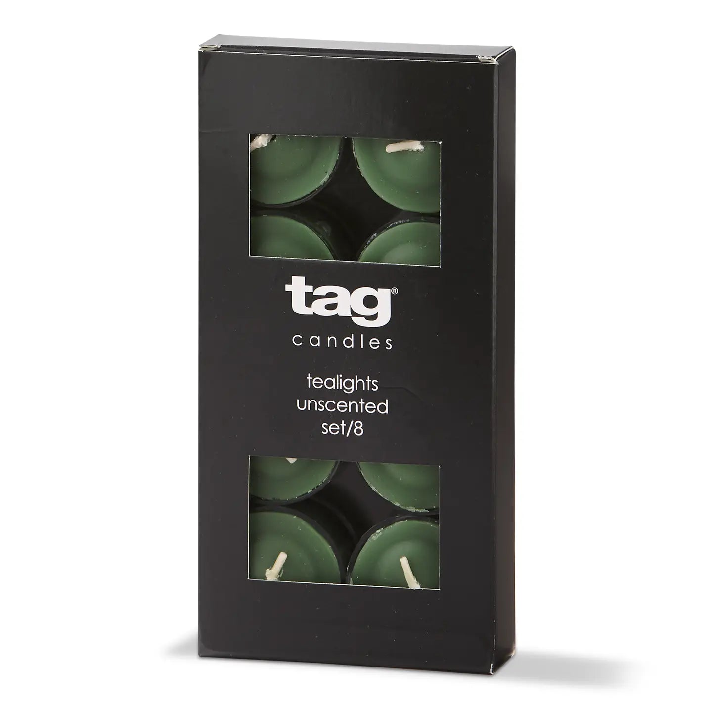 Tealight candles - Hunter Green