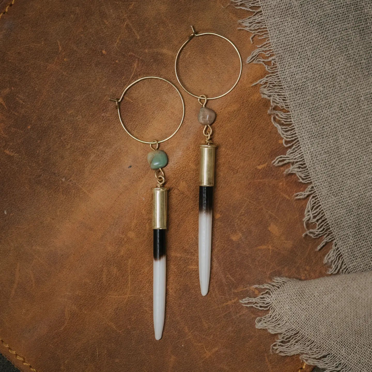 Yellowstone Quill Earrings - Black